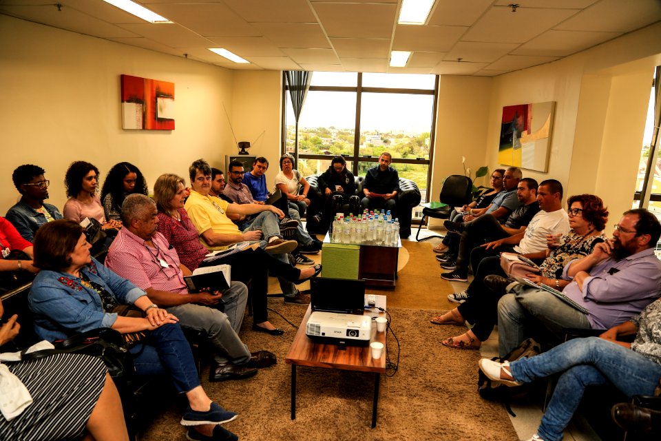 05.11.2018 - Prefeita Paula Mascarenhas  participa de reunião do Fórum Regional de Execução Criminal - Foto: Gustavo Vara