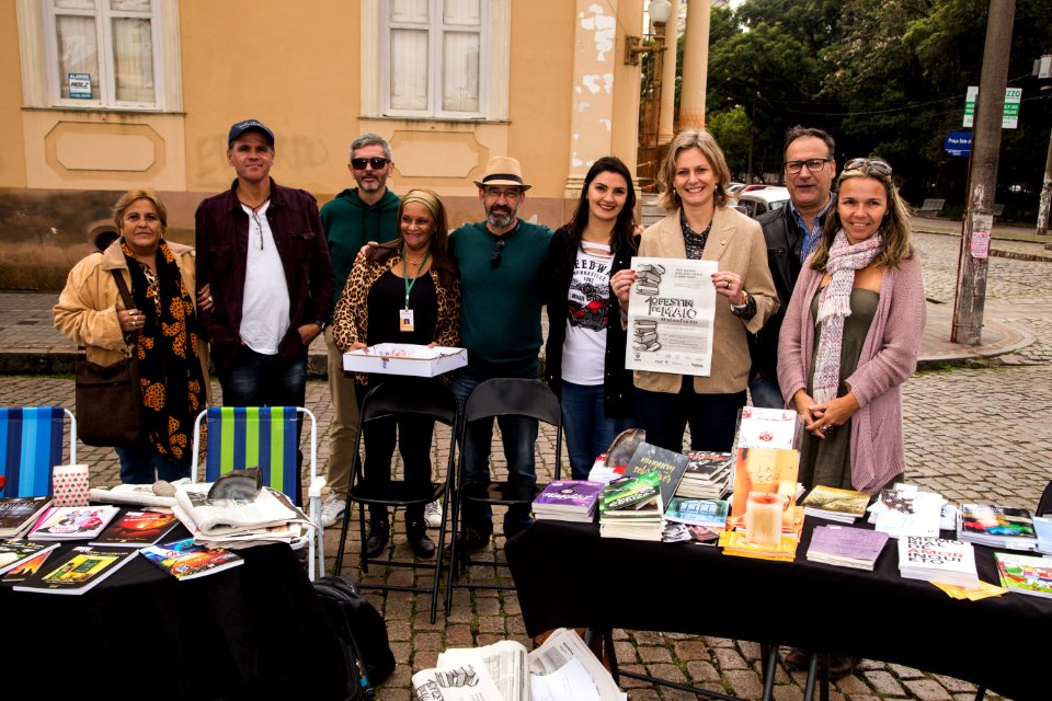 11.05.2019 - Prefeita Paula Mascarenhas participa do aniversário de 5 anos do Mercado das Pulgas - Foto: Gustavo Vara