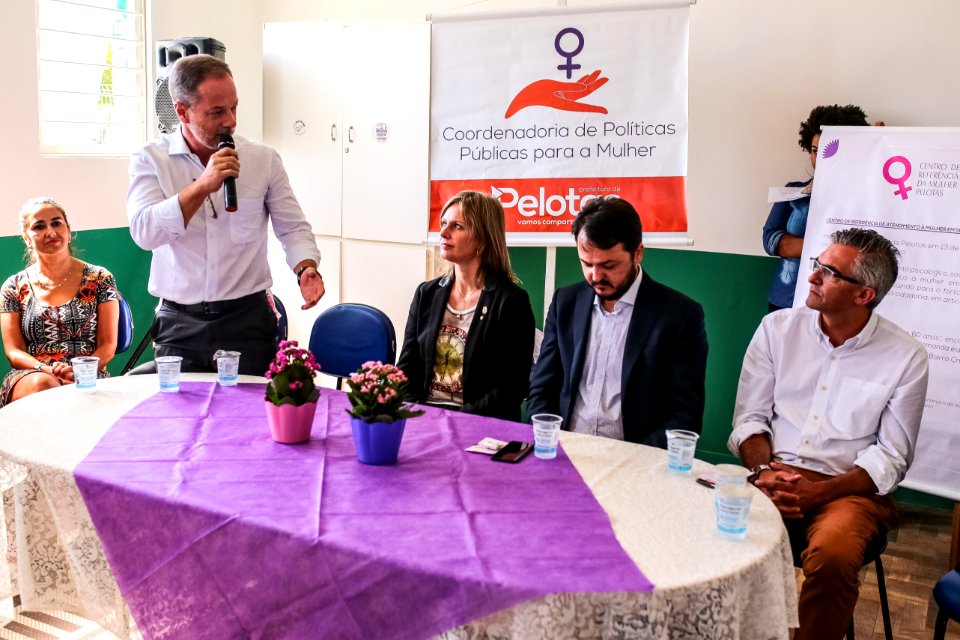 12.03.2018 Comemoração 4 anos Centro Referência à Mulher - Fotos Gustavo Mansur