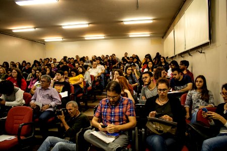 06.05.2019 - Seminário sobre Fake News com a jornalista Tais Seibit - Foto Michel Corvello