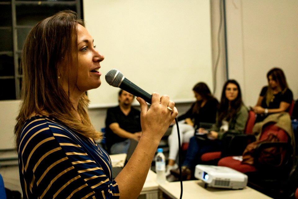 06.05.2019 - Seminário sobre Fake News com a jornalista Tais Seibit - Foto Michel Corvello