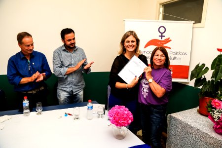15.03.2019 - Prefeita Paula Mascarenhas e o vice Idemar Barz participam da celebração dos 5 anos do Centro de Referência da Mulher e 2 anos da Coordenadoria de Políticas Pública para Mulheres - Foto: Gustavo Vara