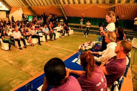 12.03.2019 - Prefeita Paula Mascarenhas participa da abertura oficial da Semana da Mulher - Foto: Gustavo Vara