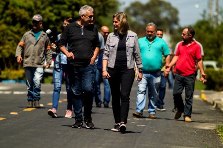 22.10.2018 - Prefeita Paula Mascarenhas realiza a caminhada de entrega da ruas 6 e 7 da Bom Jesus - Foto: Gustavo Vara
