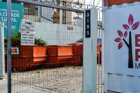 25.01.2018 - Recebimento de materias no Ecoponto de Pelotas . Localizado na Juscelino Kubitschek de Oliveira, 3.195.