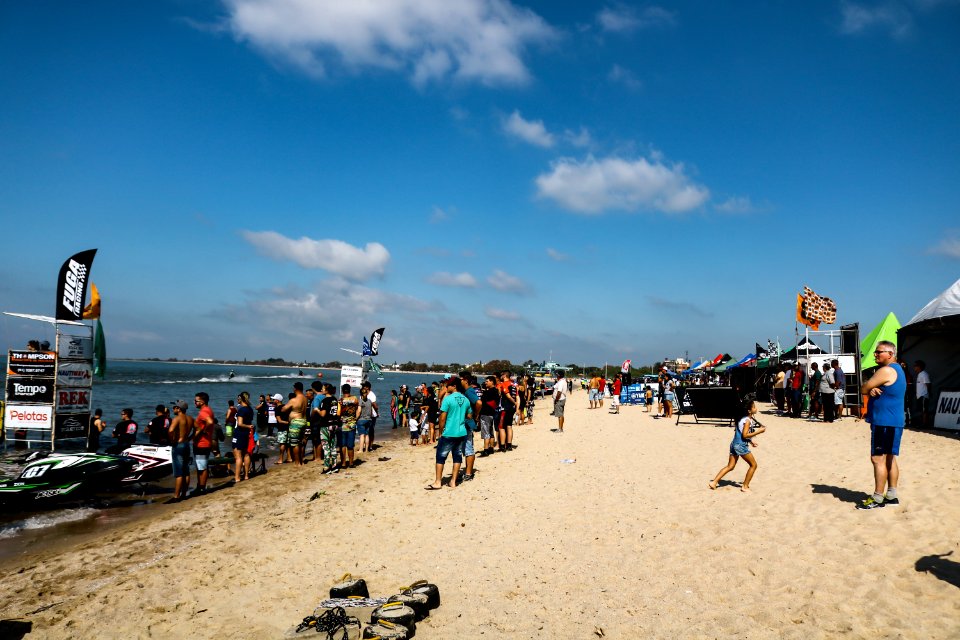 14.04.2019 - Prefeita Paula Mascarenhas prestigia Campeonato Gaúcho de Jetski no Laranjal - Foto Michel Corvello