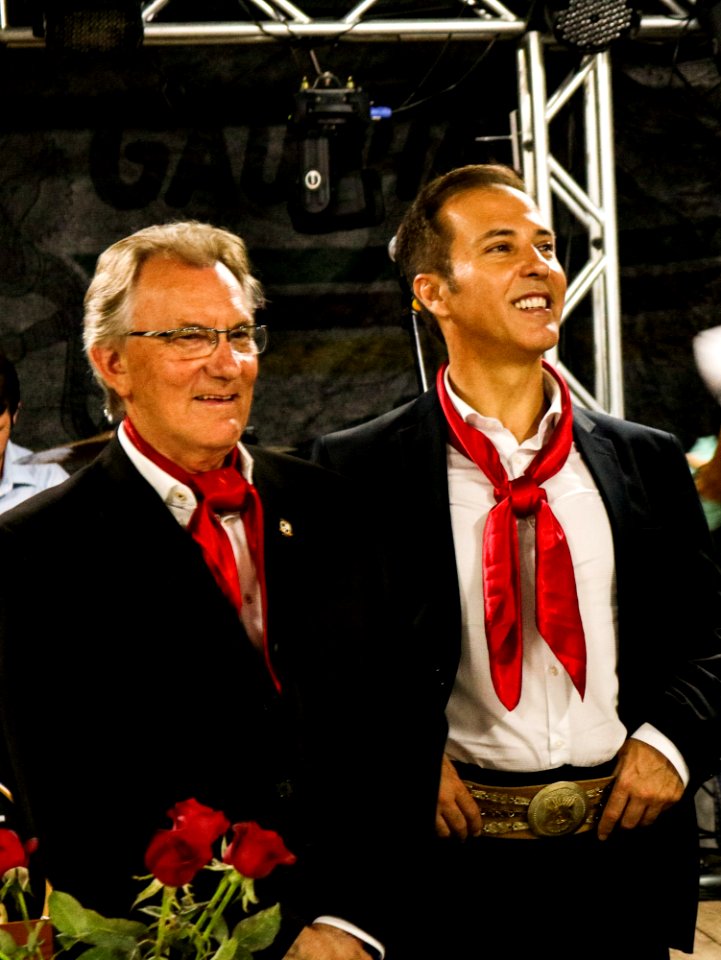 16.03.2019 - Vice-prefeito Idemar Barz no jantar e baile de posse da nova patronagem da União Gaúcha - Foto Michel Corvello