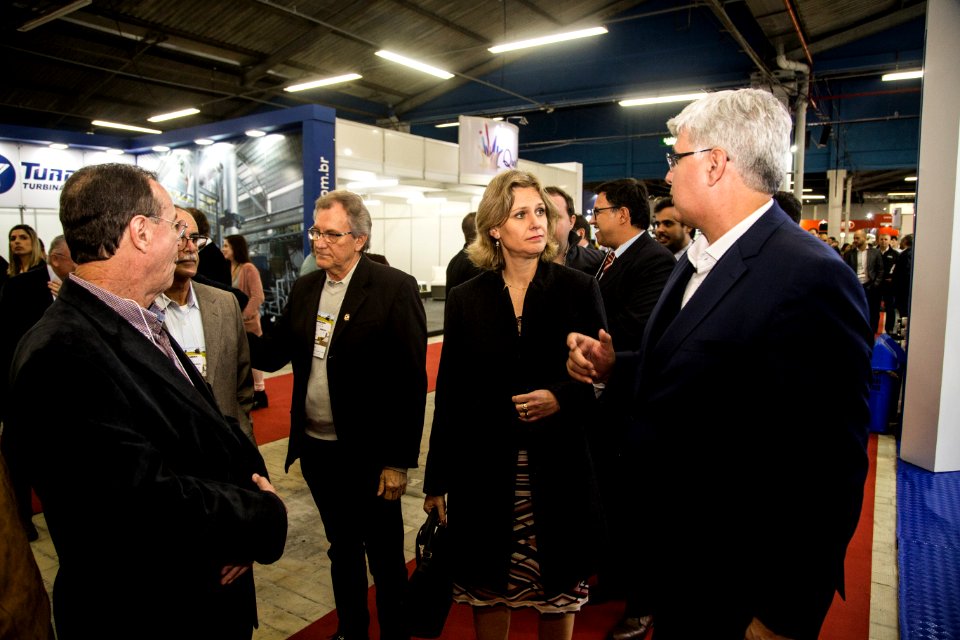 14.05.2019 - Prefeita Paula Mascarenhas prestigia a abertura da Expoarroz - Foto: Gustavo Vara