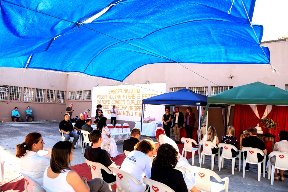 03.12.2018 - Casamento coletivo no Presídio Regional de Pelotas - Foto: Gustavo Vara