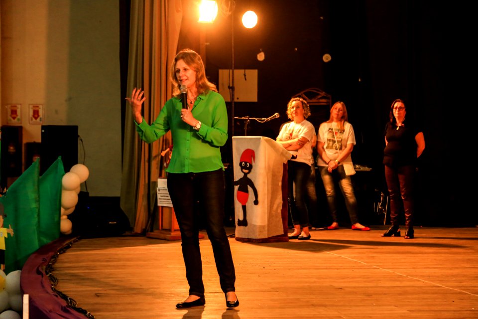08.11.2018 - Prefeita Paula Mascarenhas participa da Jornadinha literária da Smed - Foto: Gustavo Vara