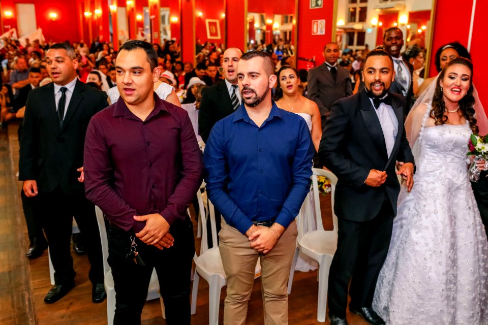09.11.2018 Casamento Coletivo - Fotos Gustavo Mansur