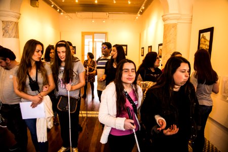 07.09.2018 - Encontro Olho de Sogra - visita à exposição Pelotas na Ponta dos Dedos - Foto: Gustavo Vara