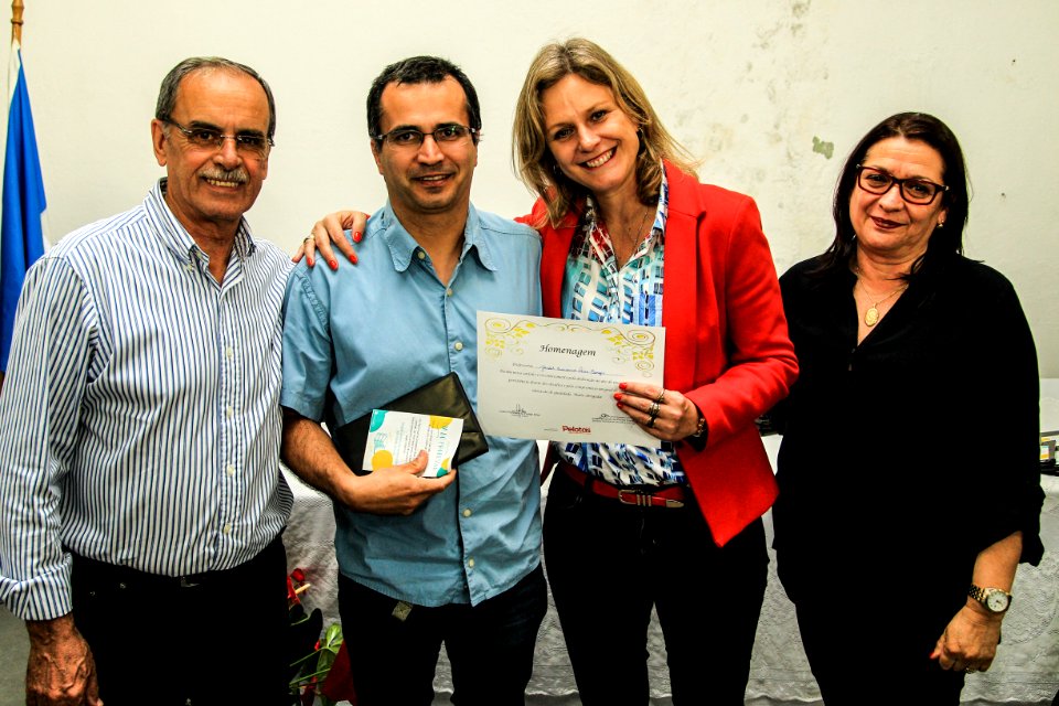 19.10.2018 - Prefeita Paula Mascarenhas durante homenagem ao Dia do Professor aos professores da rede municipal - Foto: Gustavo Vara