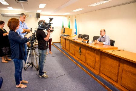 29.04.2019 Coletiva do Promotor André Borba do MP - Fotos Igor Sobral
