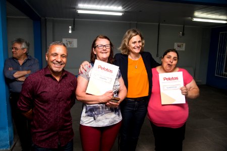 28.11.2018 - Prefeita Paula Mascarenhas realiza entrega da regularização fundiária do Loteamento Verona - Foto: Gustavo Vara