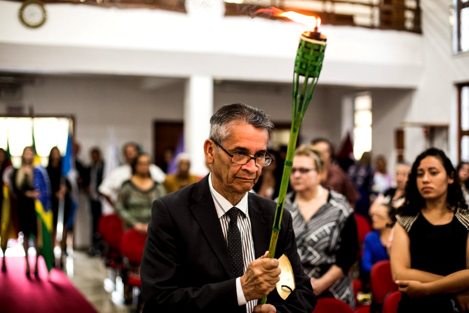 08.12.2018 - Vice prefeito Idemar Barz participa do culto de ação de graças comemorando 78 anos da Igreja Assembleia de Deus - Foto: Gustavo Vara
