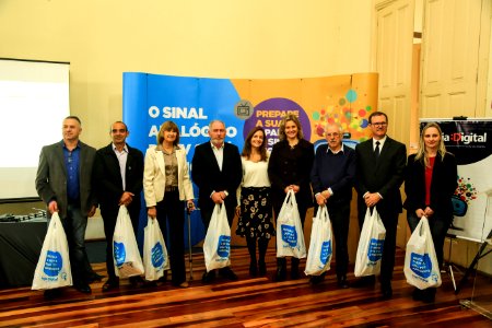 17.09.2018 - Prefeita Paula Mascarenhas no evento  de lançamento Seja Digital, no Salão Nobre do Paço Municipal - Foto: Gustavo Vara