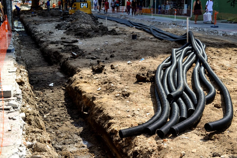 30.01.2019 - SEPLAG - Obra do calçadão - Foto Janine Tomberg