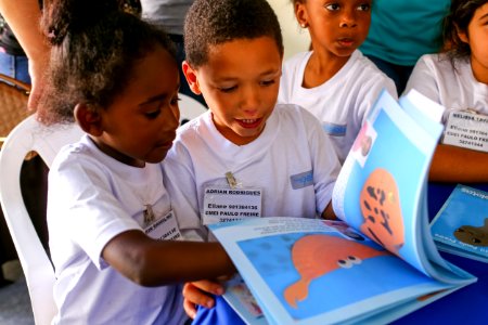 08.11.2018 Lançamento do Livro da EMEI Paulo Freire - Fotos Gustavo Mansur