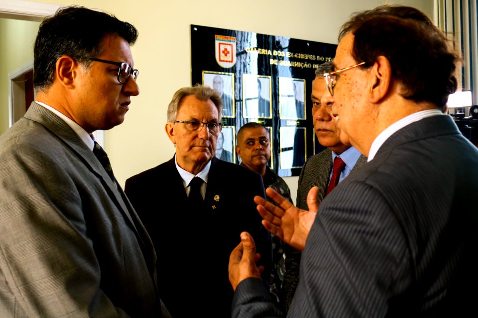 29.03.2019 - Vice-prefeito Idemar Barz na solenidade do 25°Aniversário do Posto Médico de Guarnição - Foto Michel Corvello