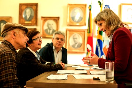 14.09.2018 - Prefeita Paula Mascarenhas em mais uma edição do Prefeita Recebe - Foto: Gustavo Vara