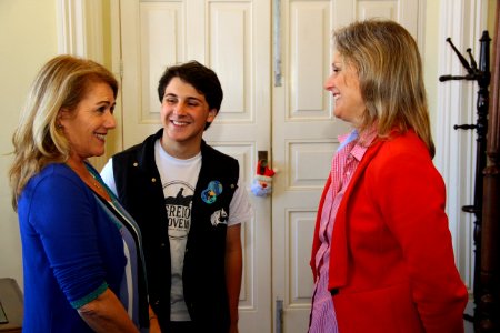 19.11.2018 - Gab Prefeita - Reunião com Vereadora Paula Ioris de Caxias do Sul - Foto Marcel Avila