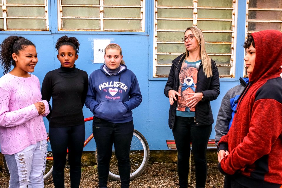 08.08.2018 SAS - Entrega de donativos da Escola Antônio Ronna - Fotos Gustavo Mansur