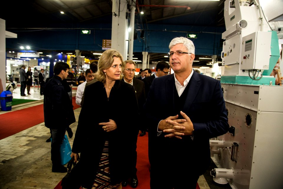 14.05.2019 - Prefeita Paula Mascarenhas prestigia a abertura da Expoarroz - Foto: Gustavo Vara