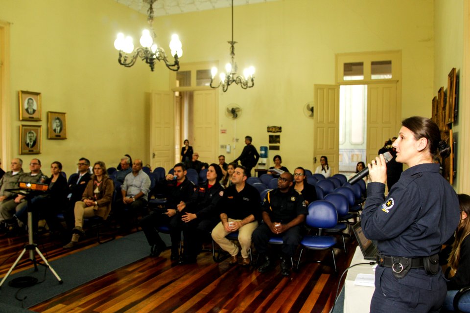18.09.2018 - Coletiva de imprensa do GGI, para apresentação dos índices de violência no Pacto Pelotas pela Paz - Foto: Gustavo Vara