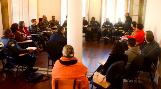01.08.2018 -Reunião de organização da Parada da Juventude. Foto Michel Corvello