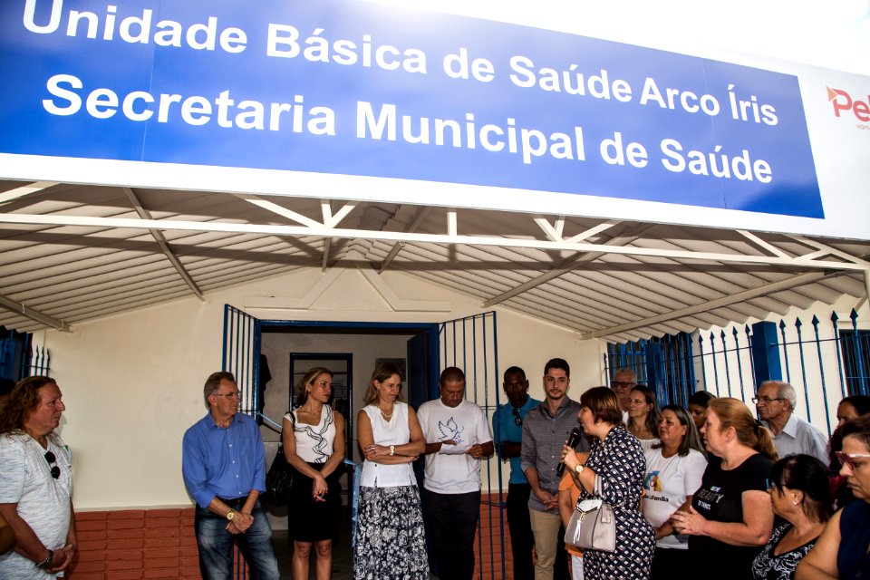 04.04.2019 - Prefeita Paula Mascarenhas e o vice Idemar Barz realizam a reinauguração da UBS Arco Íris, reformada pelo MOP - Foto: Gustavo Vara