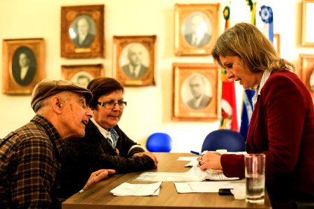 14.09.2018 - Prefeita Paula Mascarenhas em mais uma edição do Prefeita Recebe - Foto: Gustavo Vara