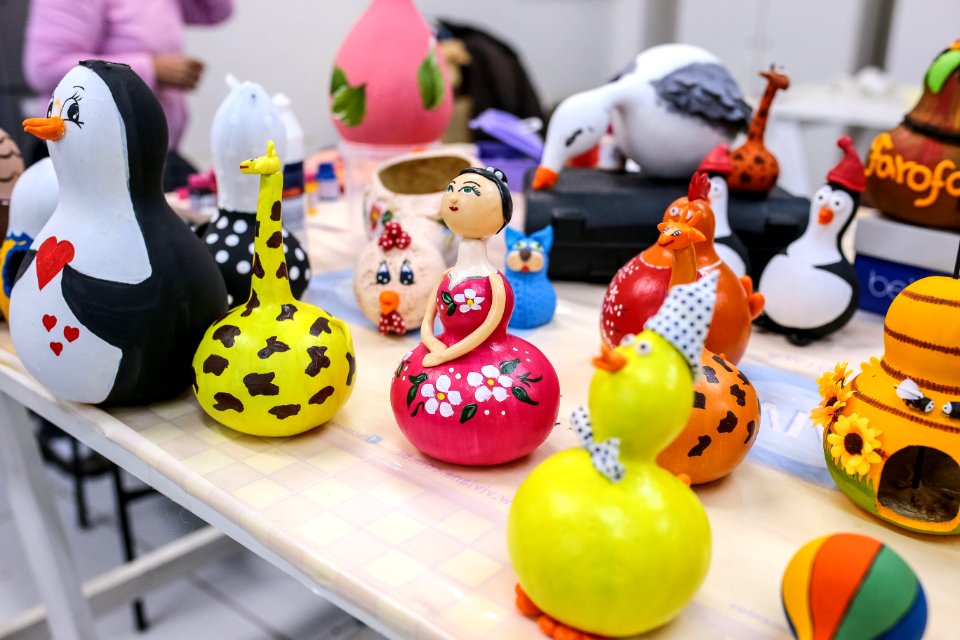 26.07.2018 Curso Retrate de pintura em porongo - Fotos Gustavo Mansur