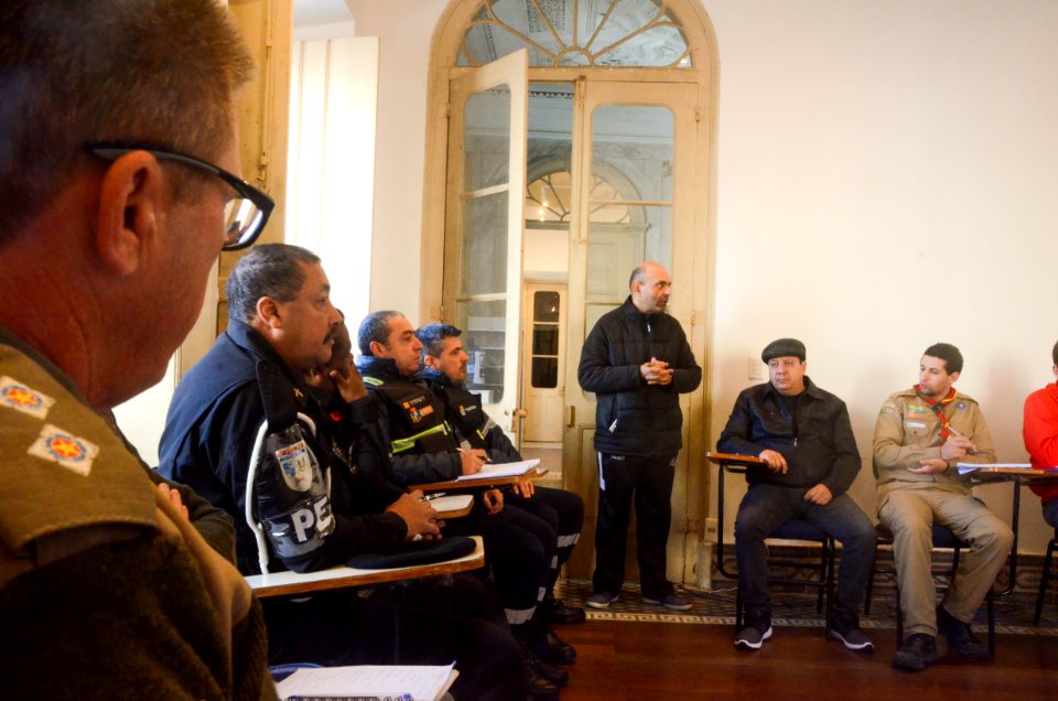 01.08.2018 -Reunião de organização da Parada da Juventude. Foto Michel Corvello