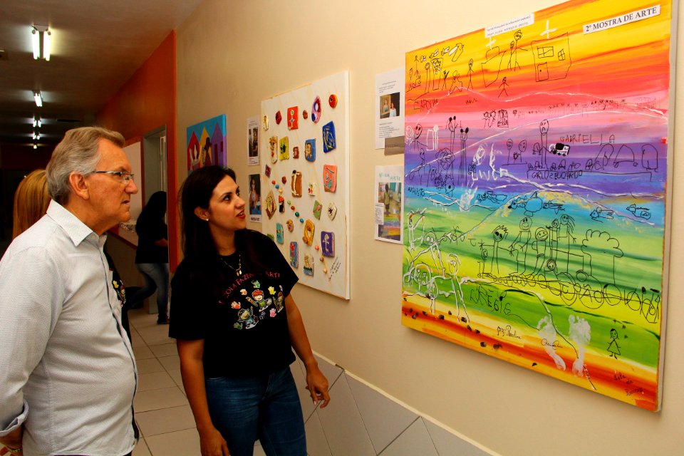 24.11.2018 - Gab Vice Prefeito - 4º Mostra de Artes EMEI Prof Jacema Prestes - Foto Marcel Avila