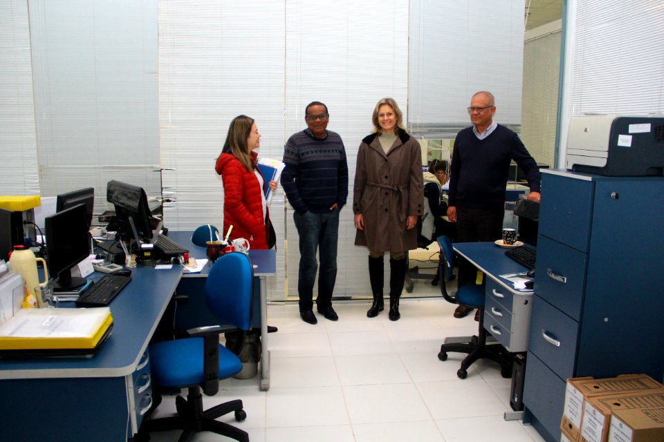 24.08.2018 - Gab Prefeita - Visita a Secretaria Municipal da Fazenda - Foto Marcel Avila