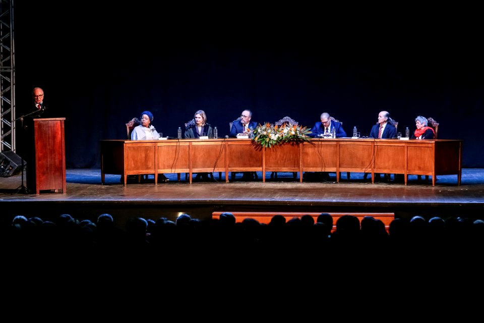 04.06.2018 Entrega  título Doutor Honoris Causa Boaventura de Souza Santos - Fotos Gustavo Mansur