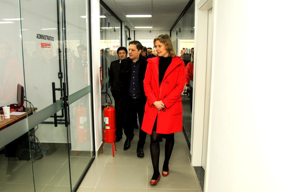 08.09.2018 - Prefeita Paula Mascarenhas e o vice Idemar Barz durante recepção aos secretários e Agentes de Desenvolvimento do RS - Foto: Gustavo Vara