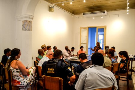 25.01.2018 - Reunião com os contemplados do edital de apoio aos eventos de carnaval