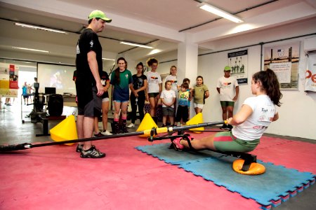 30.01.2019 - SMED - Captação de novos talentos Colônia de Ferias Vida Ativa - Remar Para o Futuro - Foto: Igor Sobral