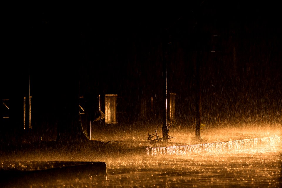 29.09.2018 - Forte temporal atinge a cidade de Pelotas - Foto: Gustavo Vara