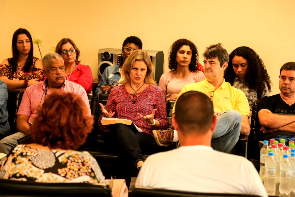 05.11.2018 - Prefeita Paula Mascarenhas  participa de reunião do Fórum Regional de Execução Criminal - Foto: Gustavo Vara