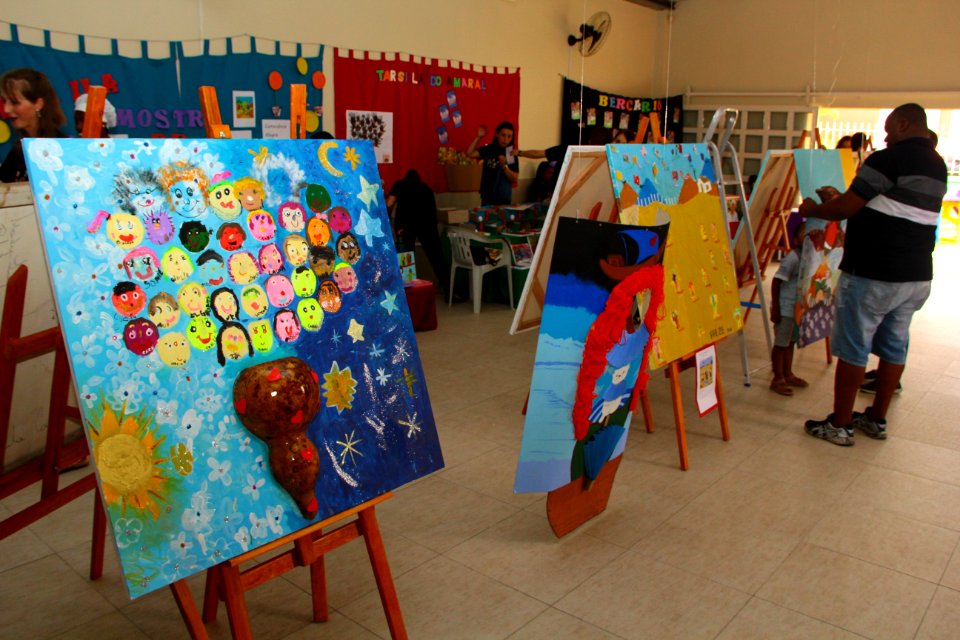 24.11.2018 - Gab Vice Prefeito - 4º Mostra de Artes EMEI Prof Jacema Prestes - Foto Marcel Avila