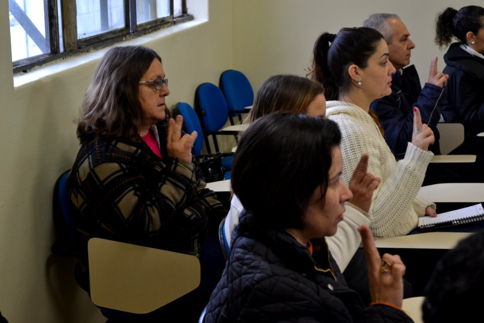 22.08.2018 - Secretaria de Governo - Curso de libras - Foto Marcel Ávila