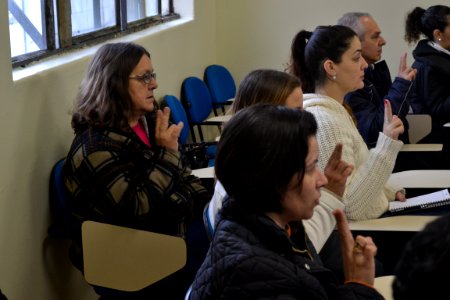 22.08.2018 - Secretaria de Governo - Curso de libras - Foto Marcel Ávila