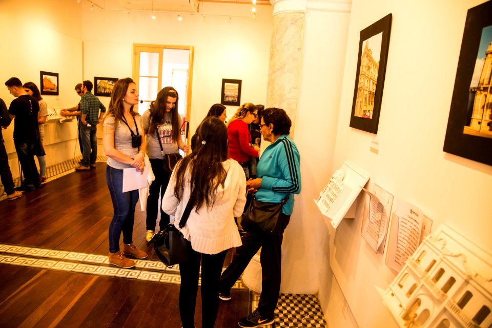 07.09.2018 - Encontro Olho de Sogra - visita à exposição Pelotas na Ponta dos Dedos - Foto: Gustavo Vara