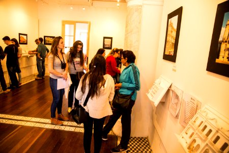 07.09.2018 - Encontro Olho de Sogra - visita à exposição Pelotas na Ponta dos Dedos - Foto: Gustavo Vara