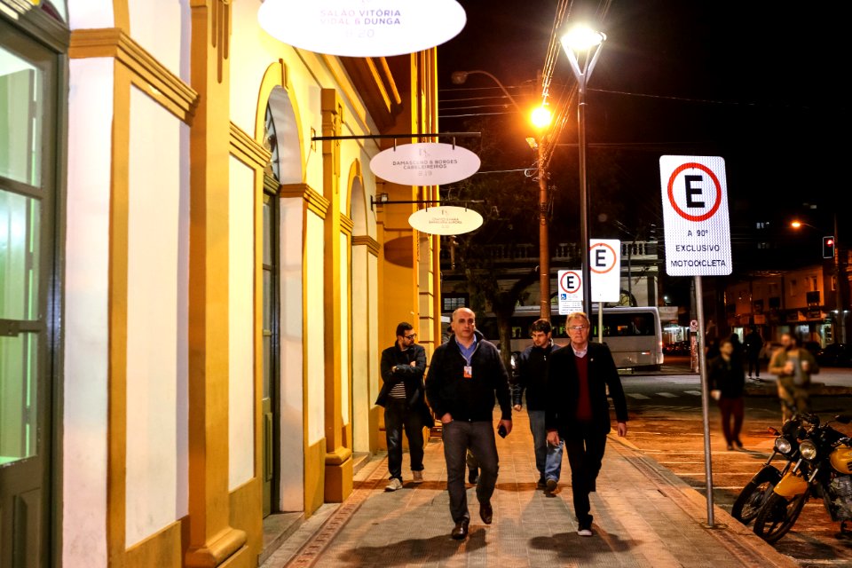 06.06.2018 Vistoria iluminação do Mercado Público de Pelotas - Fotos Gustavo Mansur