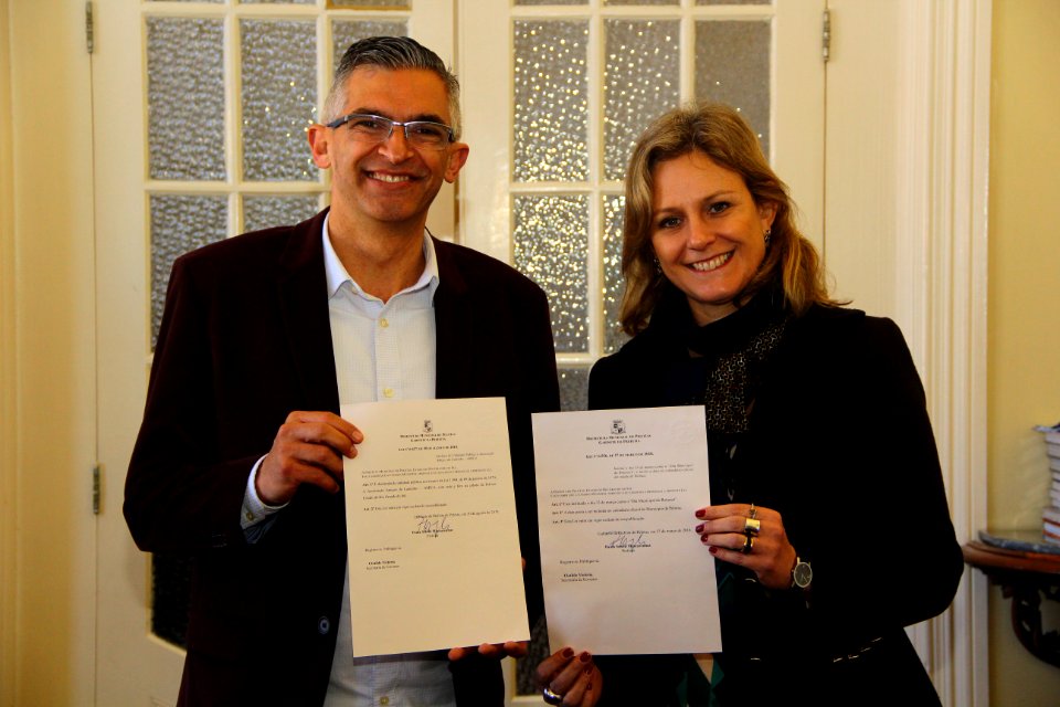 06.09.2018 - Gab Prefeita - Ass Lei 6556 Dia Mun do Rotaract e declaração de utilidade pública da Associação Amigos do Caminho - Foto Marcel Avila (10)
