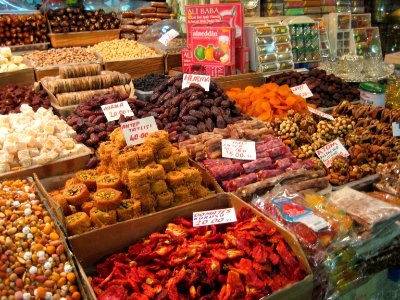 Arab spice market